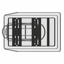 Basil Cento WSL System Rear Basket Mesh Black
