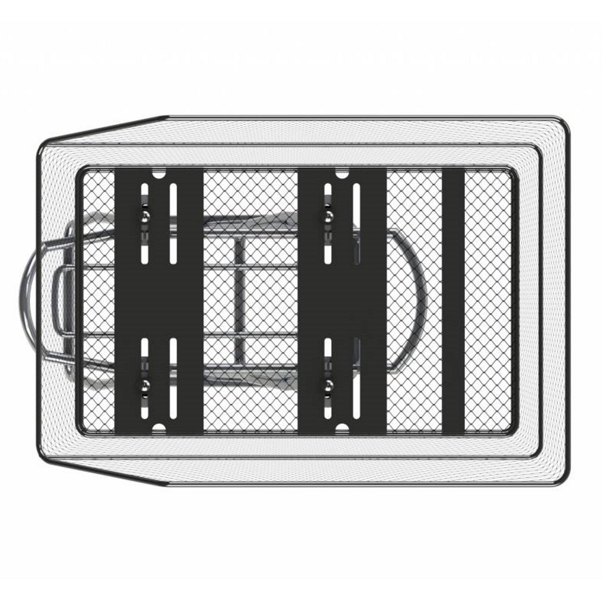 Basil Cento WSL System Rear Basket Mesh Black