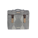 Basil Elegance Double Pannier with MIK Adapter Plate 40-49L Chateau Taupe