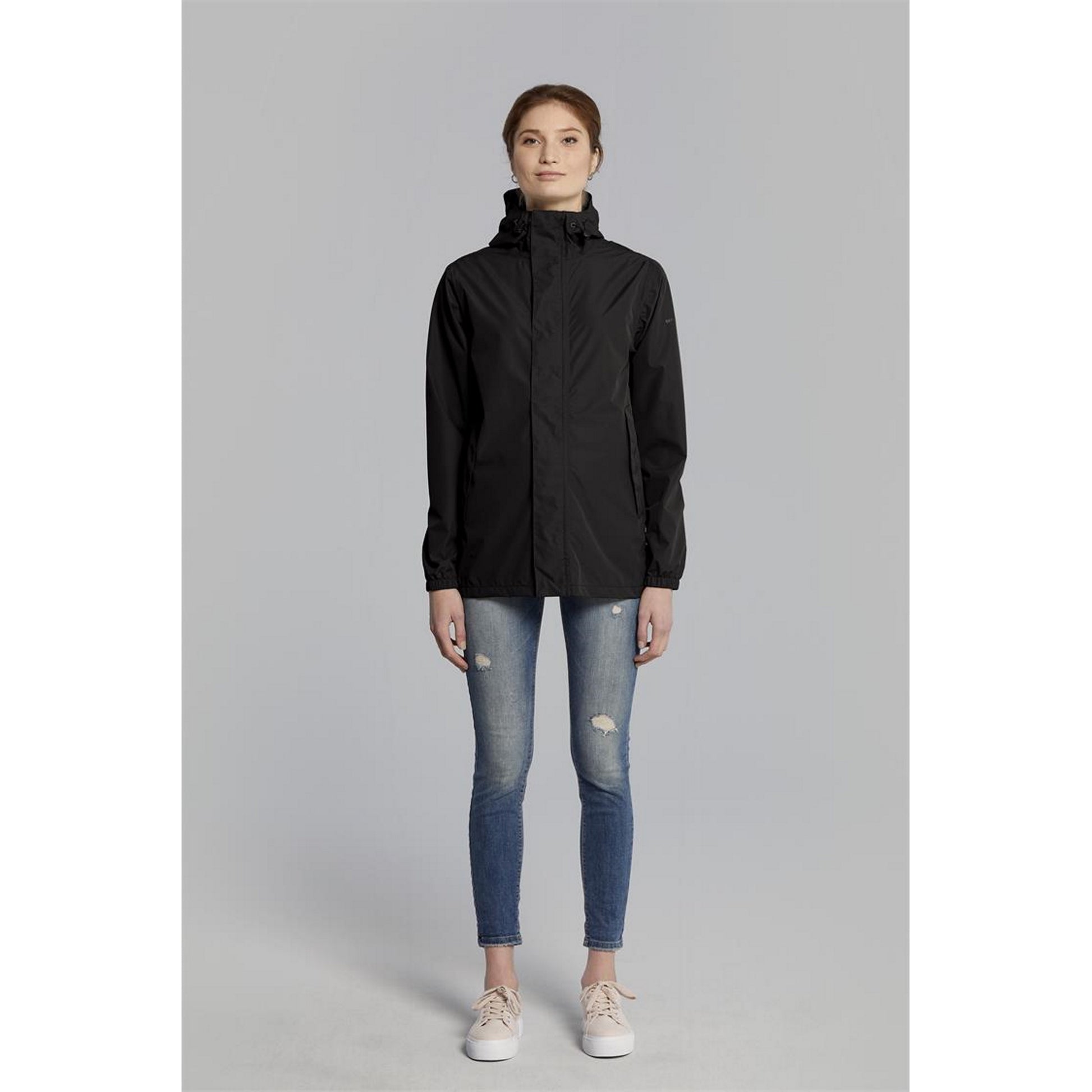 Basil Hoga Unisex Bicycle Rain Jacket Jet Black