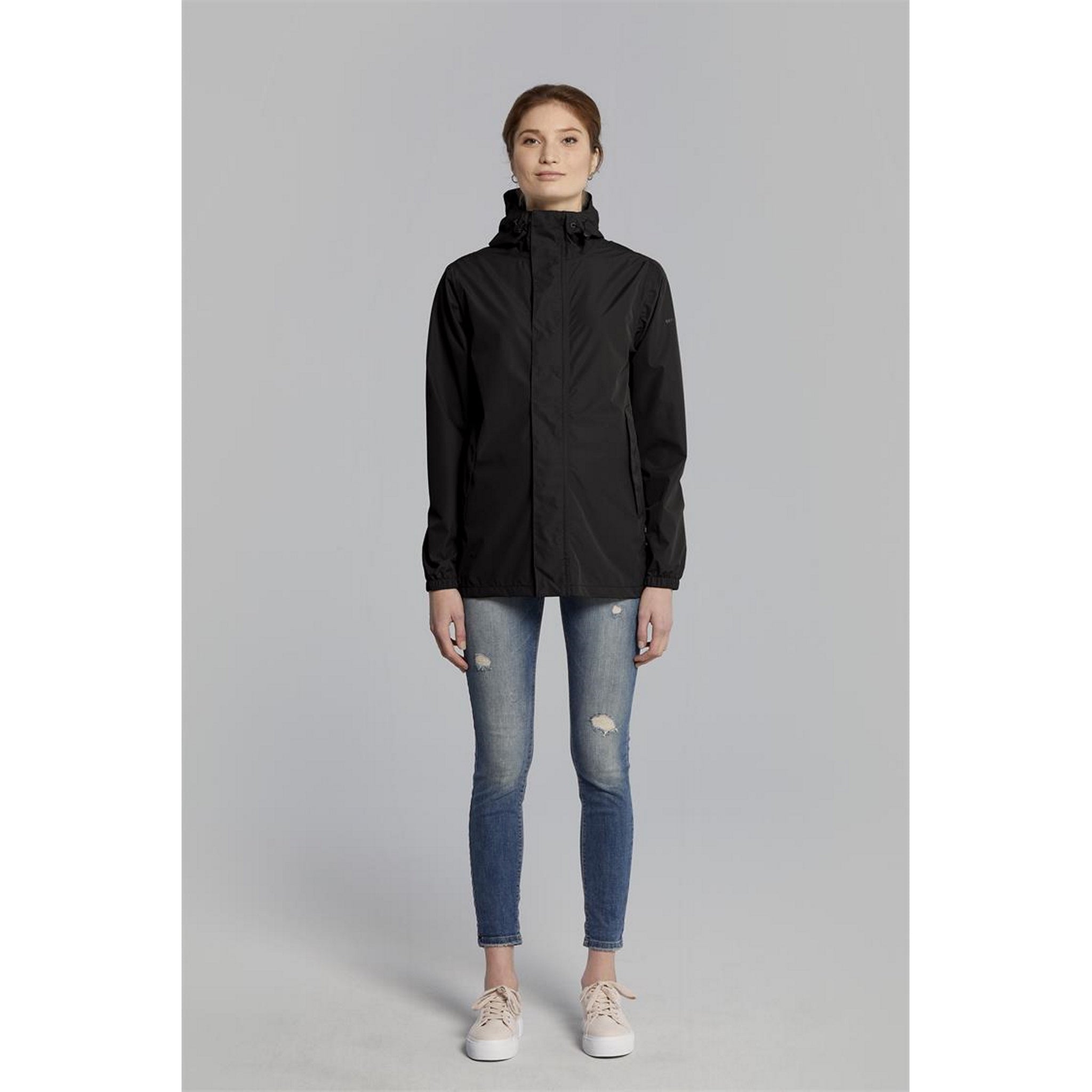 Basil Hoga Unisex Bicycle Rain Jacket Jet Black