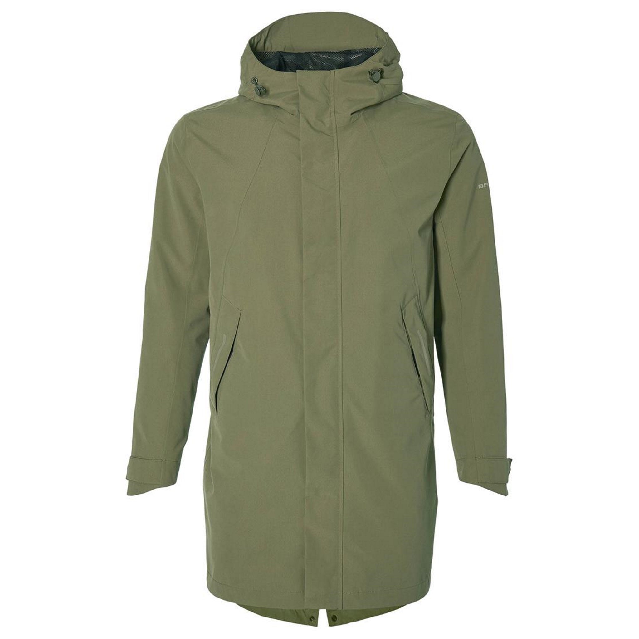 Basil Mosse Men's Bicycle Rain Parka Olive Green