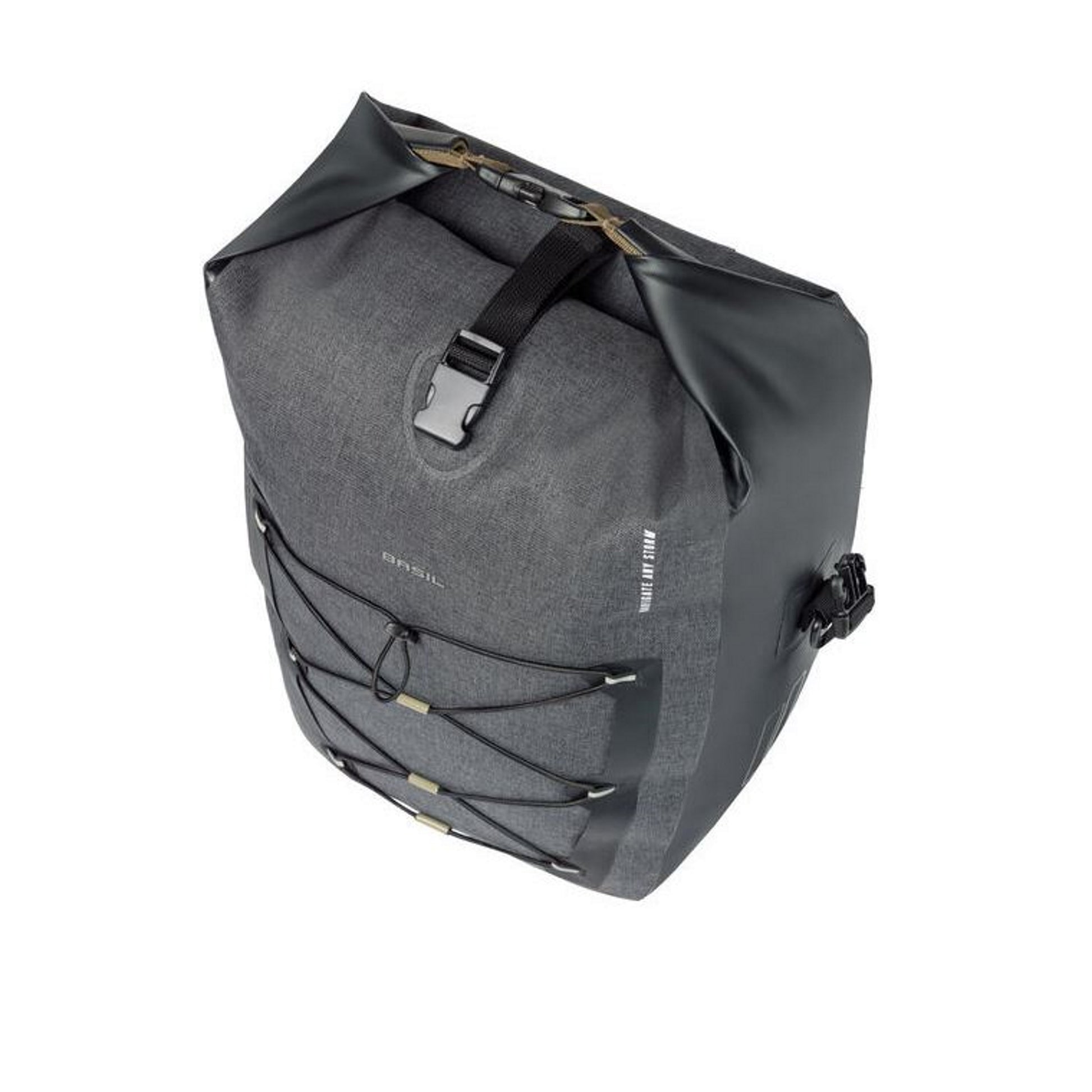 Basil Navigator Storm Large Waterproof Single Bag 25-31L Black