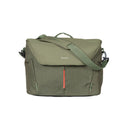 Basil B-Safe Commuter Office Bag With  Nordlicht Light Olive Green (Includes Rain Cover)