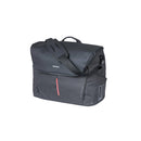 Basil B-Safe Commuter Office Bag with LED Graphite Black (Includes Rain Cover)