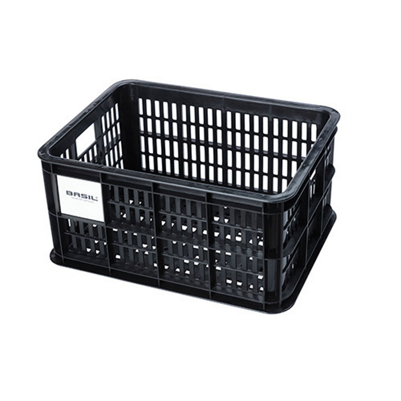 Basil Bicycle Crate Small 17.5L Recycled Synth Black