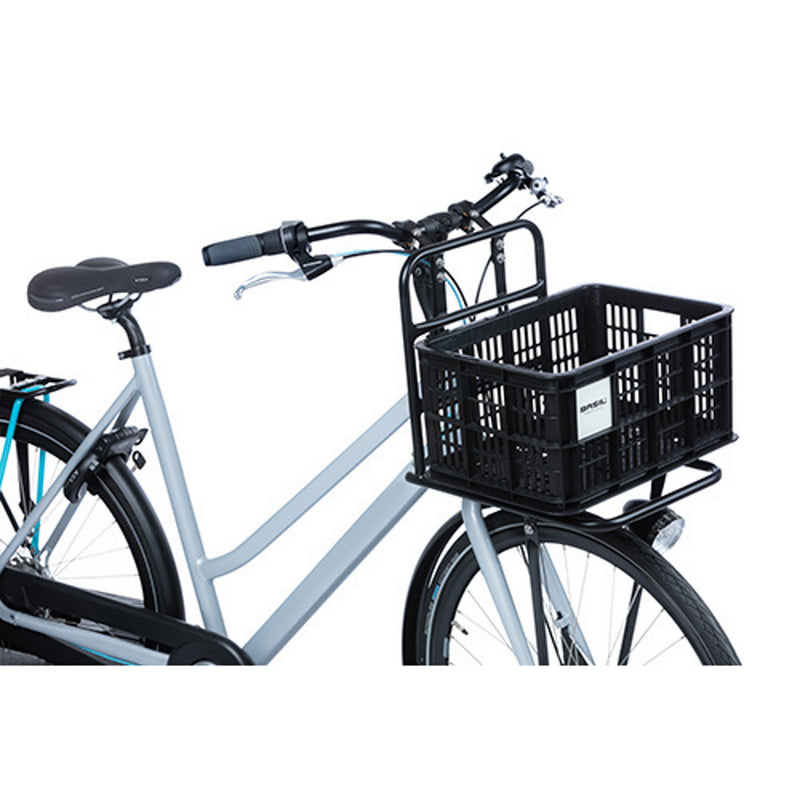 Basil Bicycle Crate Small 17.5L Recycled Synth Black