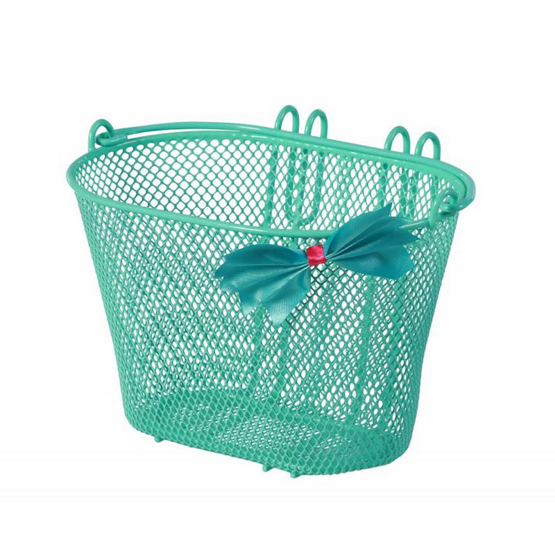 Basil Bow-Tie Junior Basket Double Hooks Green