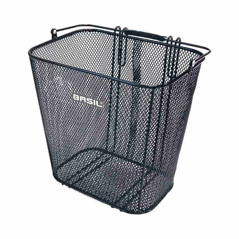 Basil Cardiff Rear Hanging Carrier Basket Black