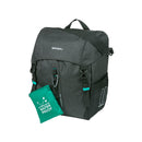 Basil Discovery 365D Single Bag L Black Melee (Includes Rain Cover)