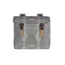 Basil Elegance Double Pannier 40-49L Chateau Taupe