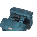 Basil Elegance Double Pannier with MIK Adapter Plate 40-49L Estate Blue