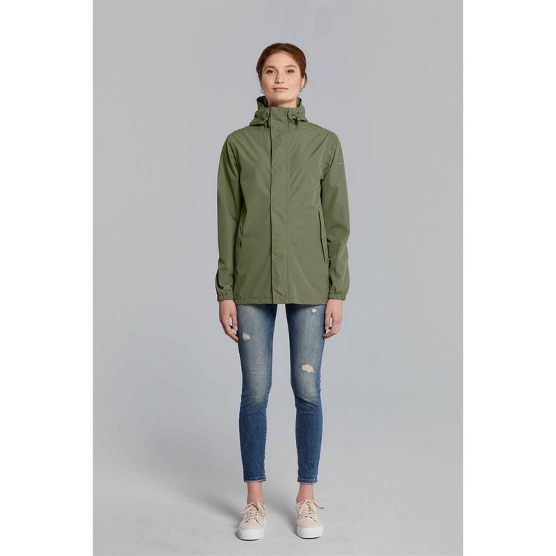 Basil Hoga Unisex Bicycle Rain Jacket Olive Green