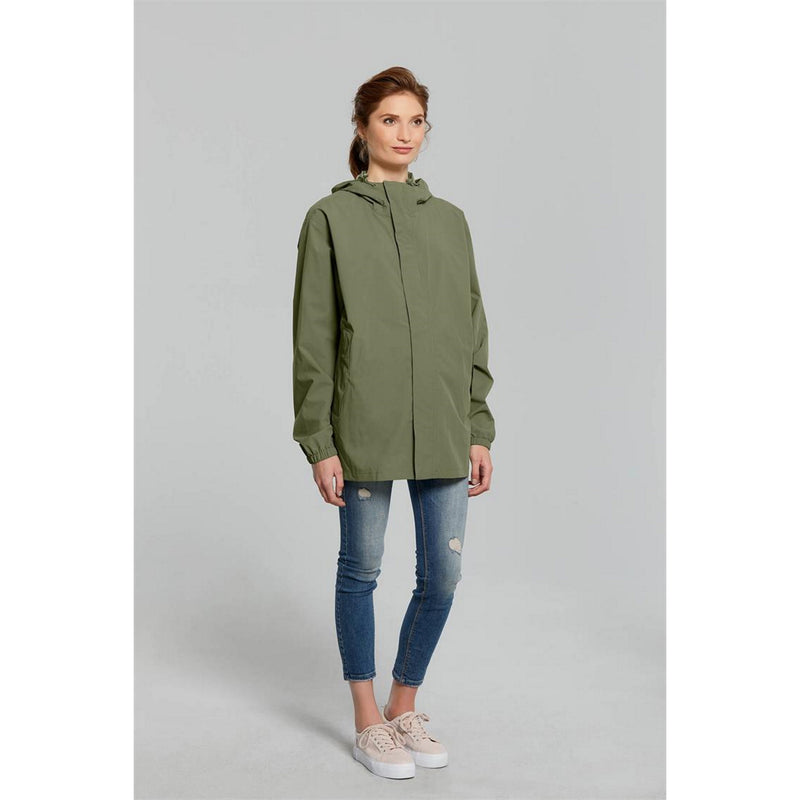 Basil Hoga Unisex Bicycle Rain Jacket Olive Green