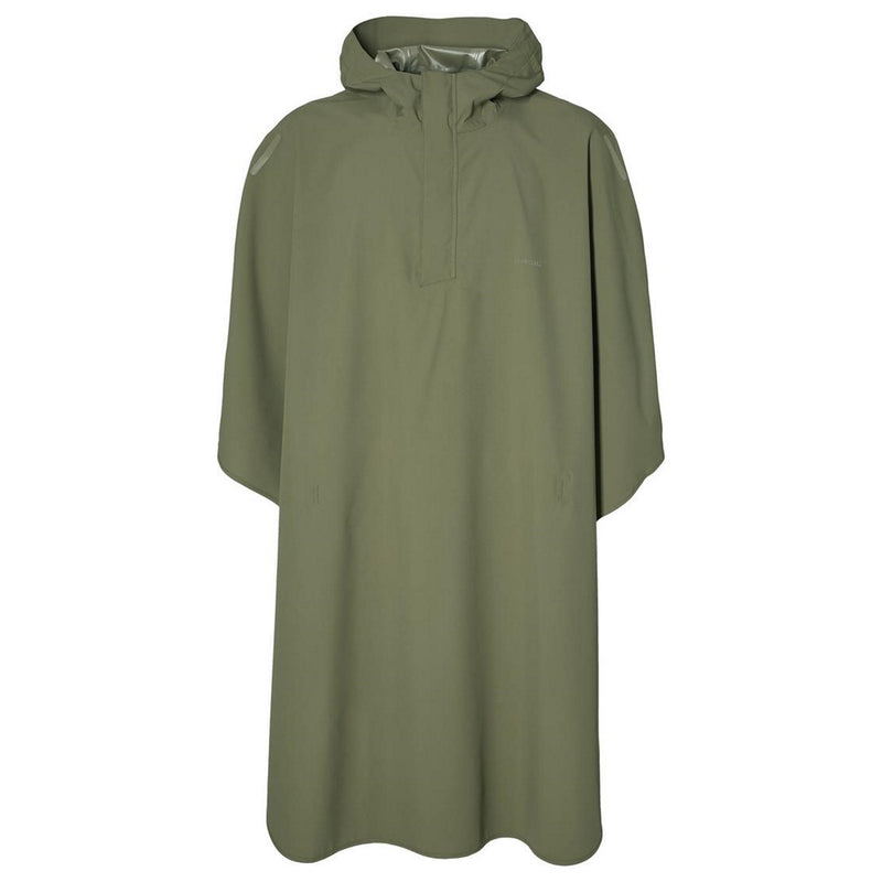 Basil Hoga Unisex Bicycle Rain Poncho Olive Green One Size