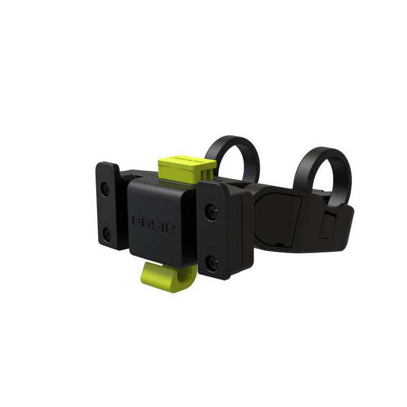 Basil KF Handlebar Holder Black (For use with KF Baskets and H/Bar Bags)