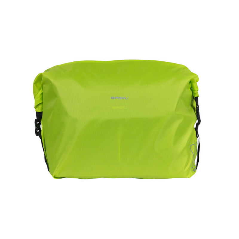 Basil Keep Dry & Clean Raincover Horizontal Fit For Pannier Bags Fluro/Reflective Accent