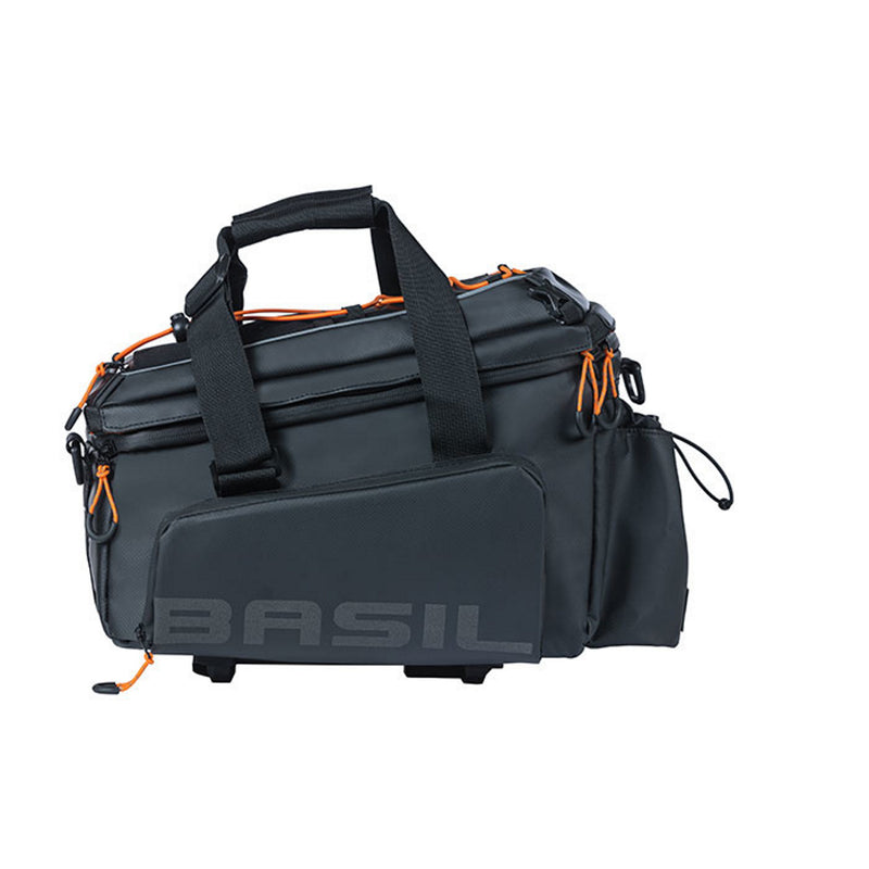 Basil Miles Tarpaulin Trunkbag XL Pro MIK 9-36L Black Orange