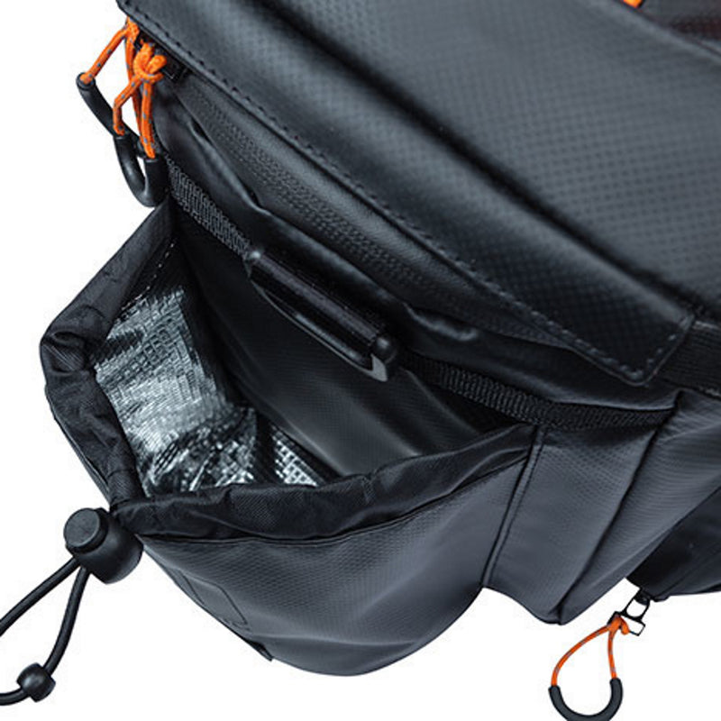 Basil Miles Tarpaulin Trunkbag XL Pro MIK 9-36L Black Orange