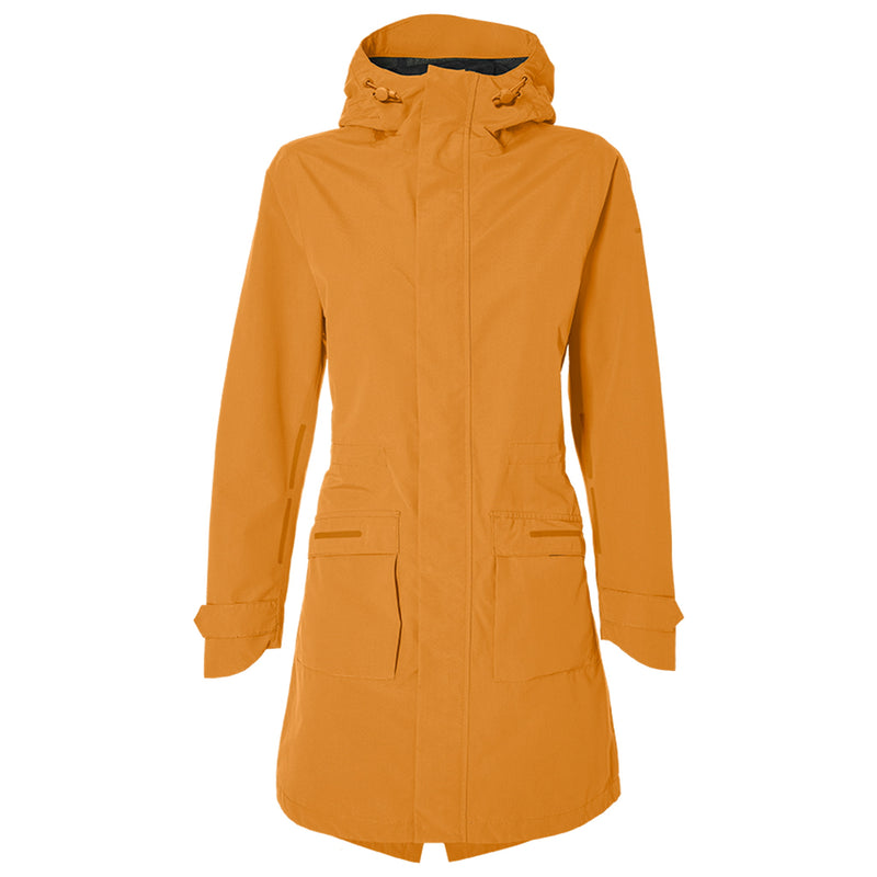 Basil Mosse Women's Bicycle Rain Parka Golden Brown