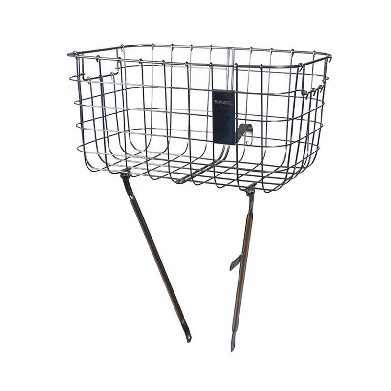 Basil Robin Wire Basket Fm Silver