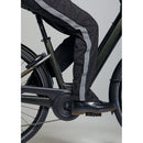Basil Skane Women's Hi-Vis Bicycle Rain Pants - Jet Black Reflective