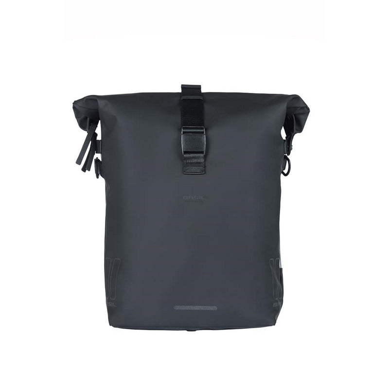 Basil Soho MIK Side Bicycle Bag/Backpack 17L with LED Light Black