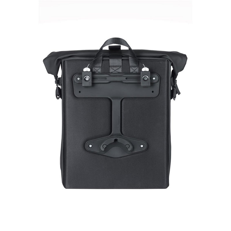 Basil Soho MIK Side Bicycle Bag/Backpack 17L with LED Light Black