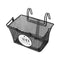 Basil Tivoli Junior Basket Double Hooks Black