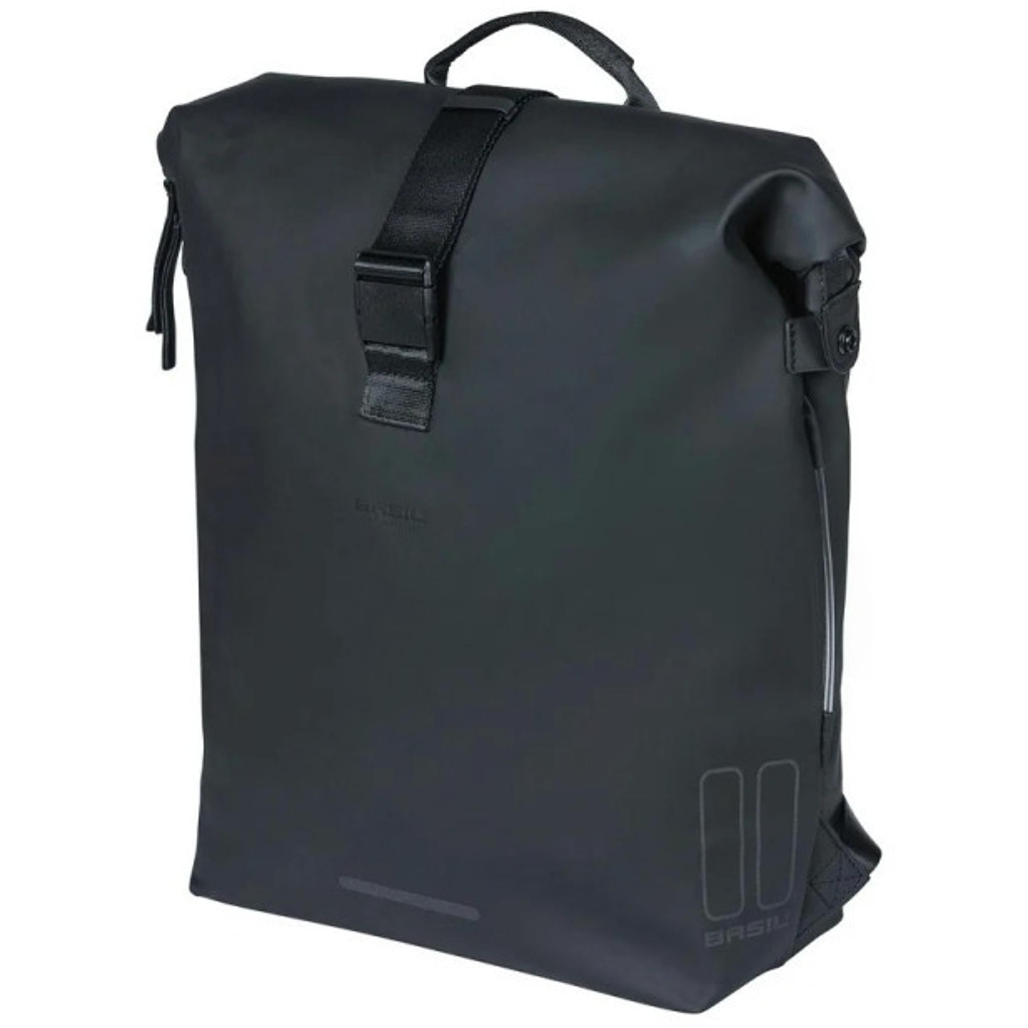 Basil SoHo Nordlicht Backpack w/ LED 17L Night Black