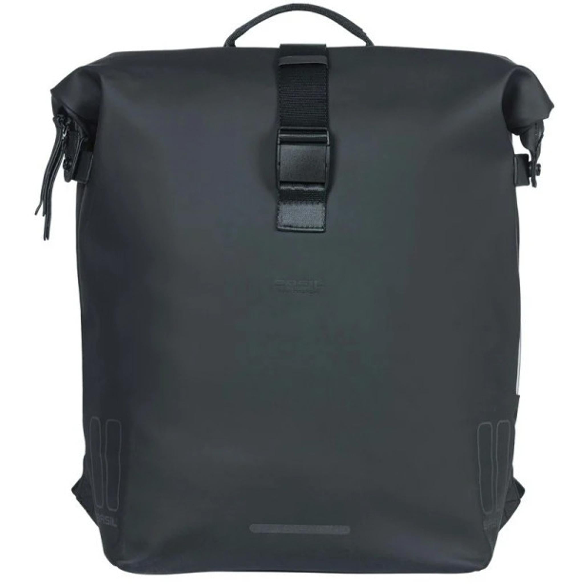 Basil SoHo Nordlicht Backpack w/ LED 17L Night Black