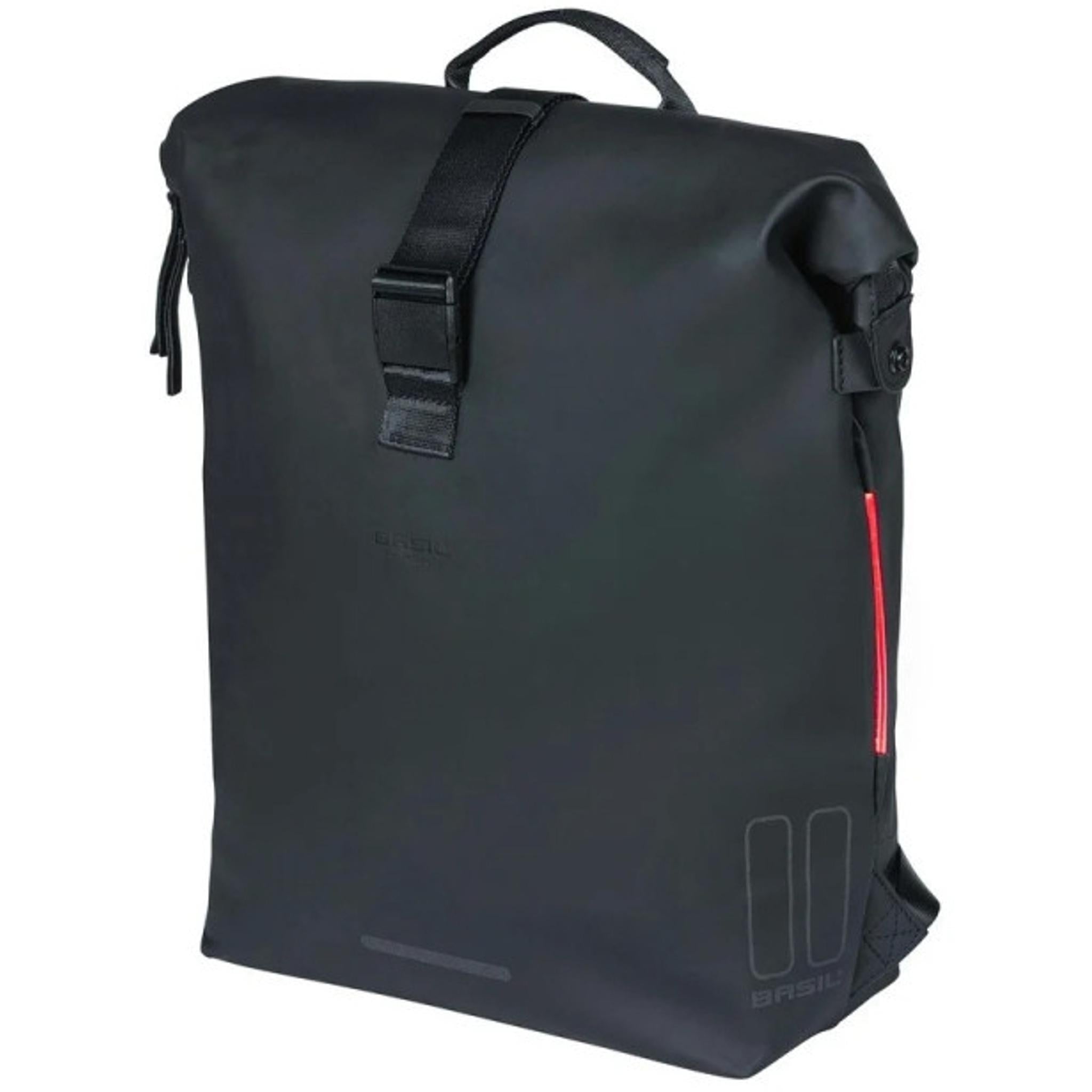 Basil SoHo Nordlicht Backpack w/ LED 17L Night Black