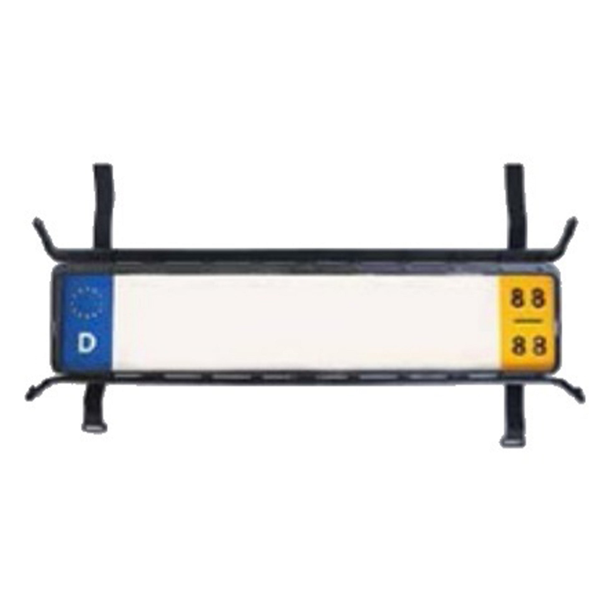 Bearack Universal License Plate Holder Velcro