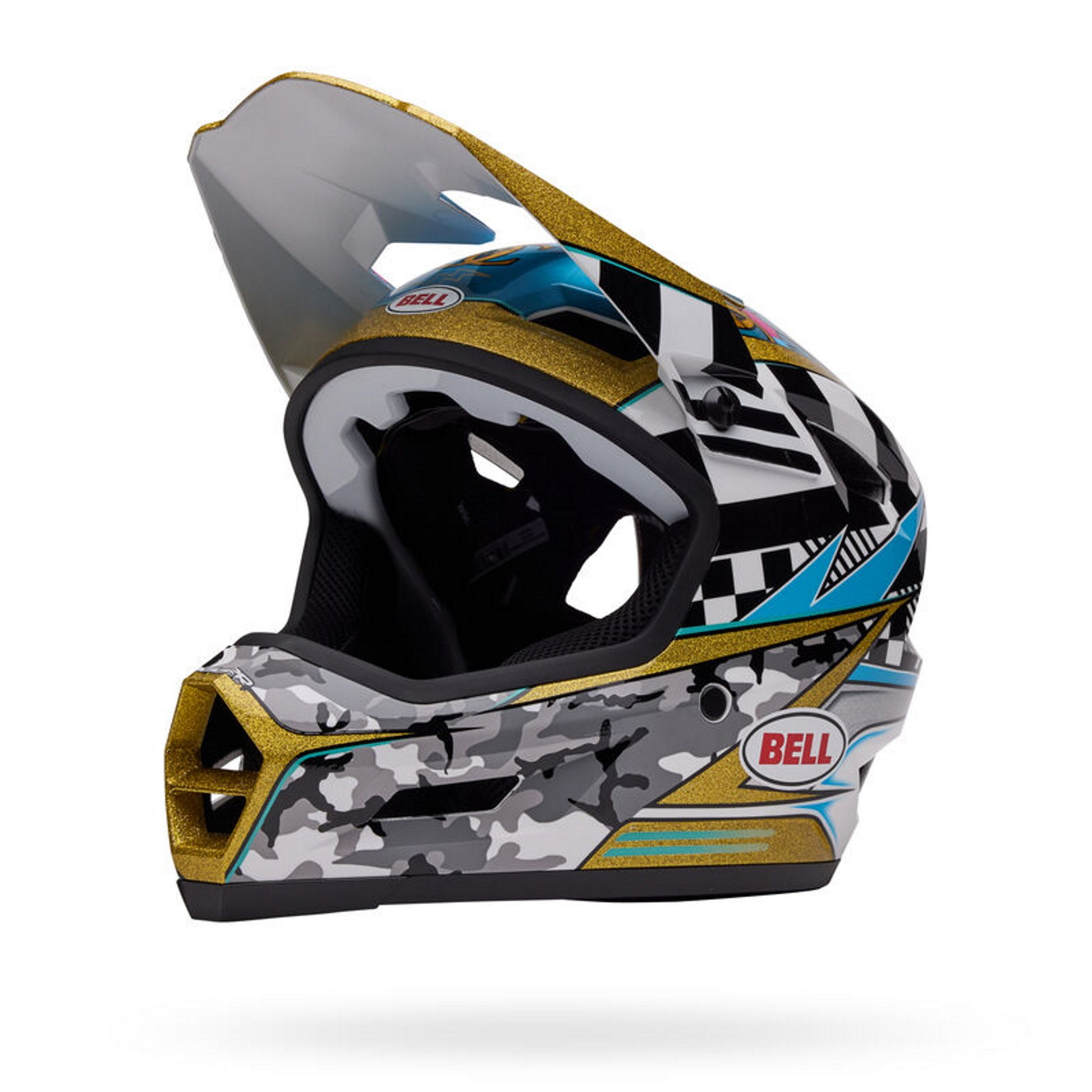 Bell Sanction 2 DLX MIPS Full-Face Helmet Caiden Gloss Black/White –