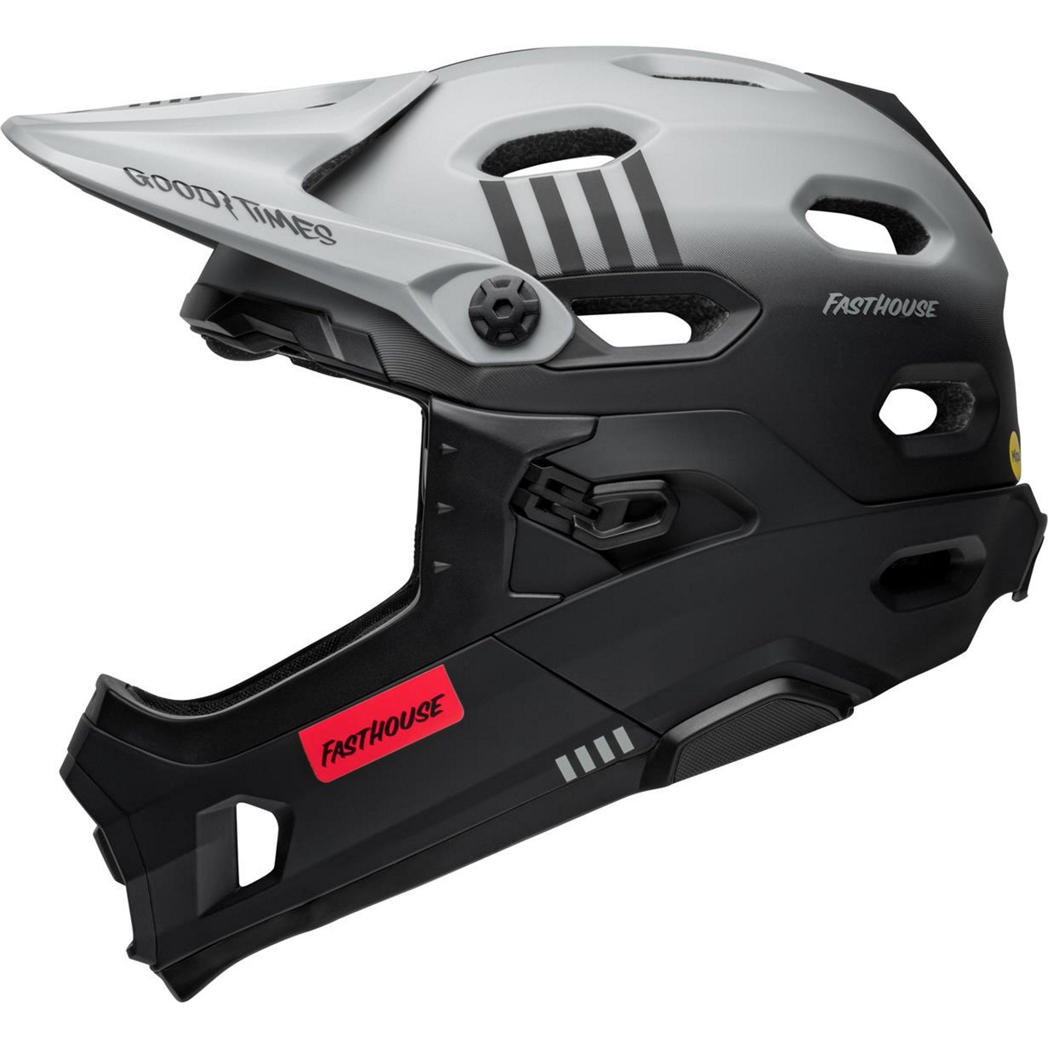 Bell Super DH Spherical Adult MTB Helmet Fasthouse Matte/Gray/Black