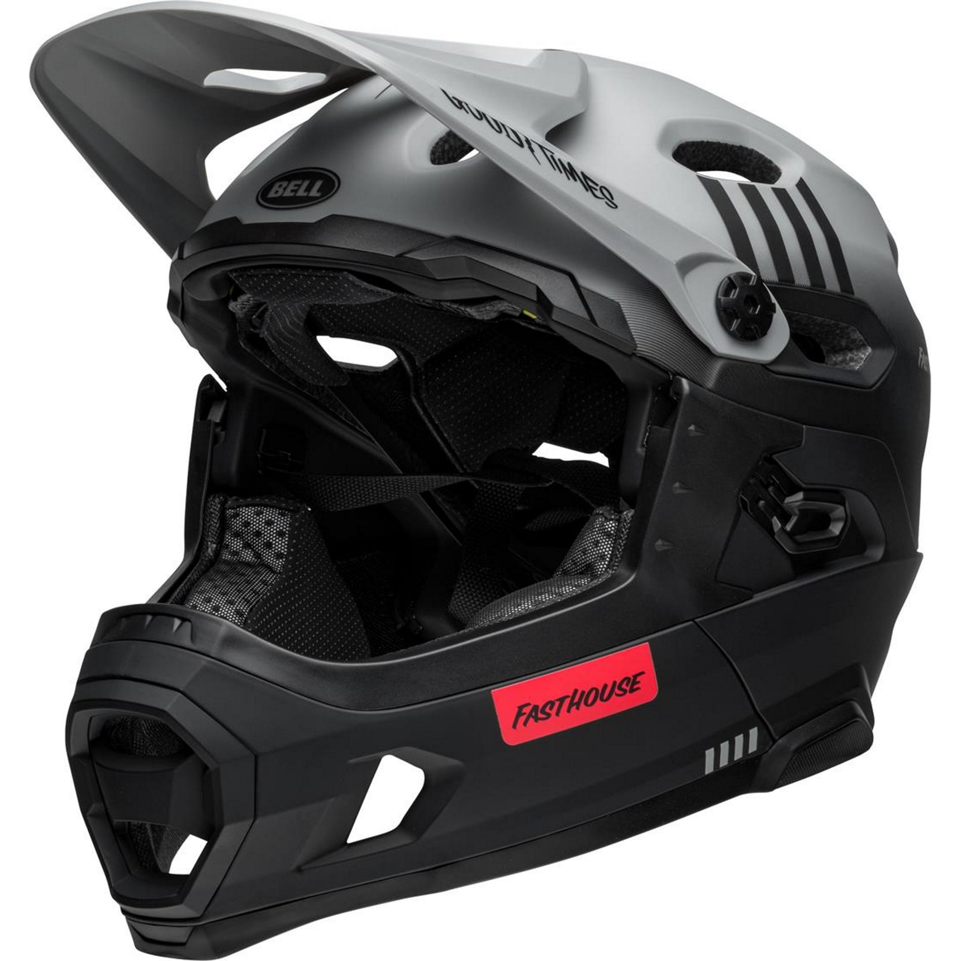 bell super dh mips adult mtb bike helmet Bell Super DH Spherical Adult MTB Helmet Fasthouse Matte/Gray/Black – 99bikes.co.nz
