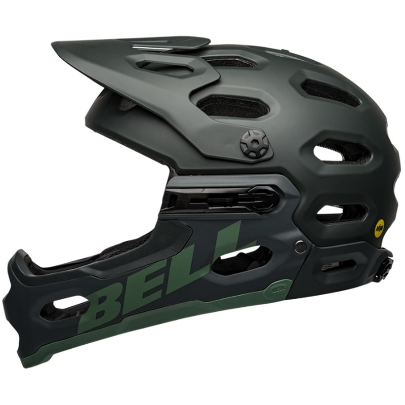 Bell Super 3R Mips Helmet Matte Green