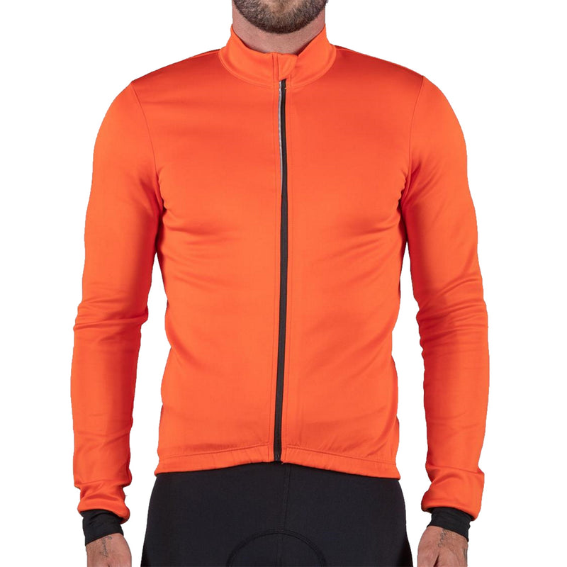 Bellwether Men's Prestige Thermal Long Sleeve Jersey Orange