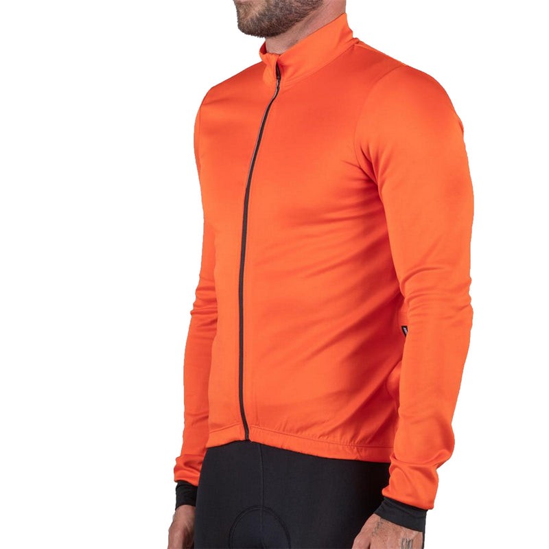 Bellwether Men's Prestige Thermal Long Sleeve Jersey Orange