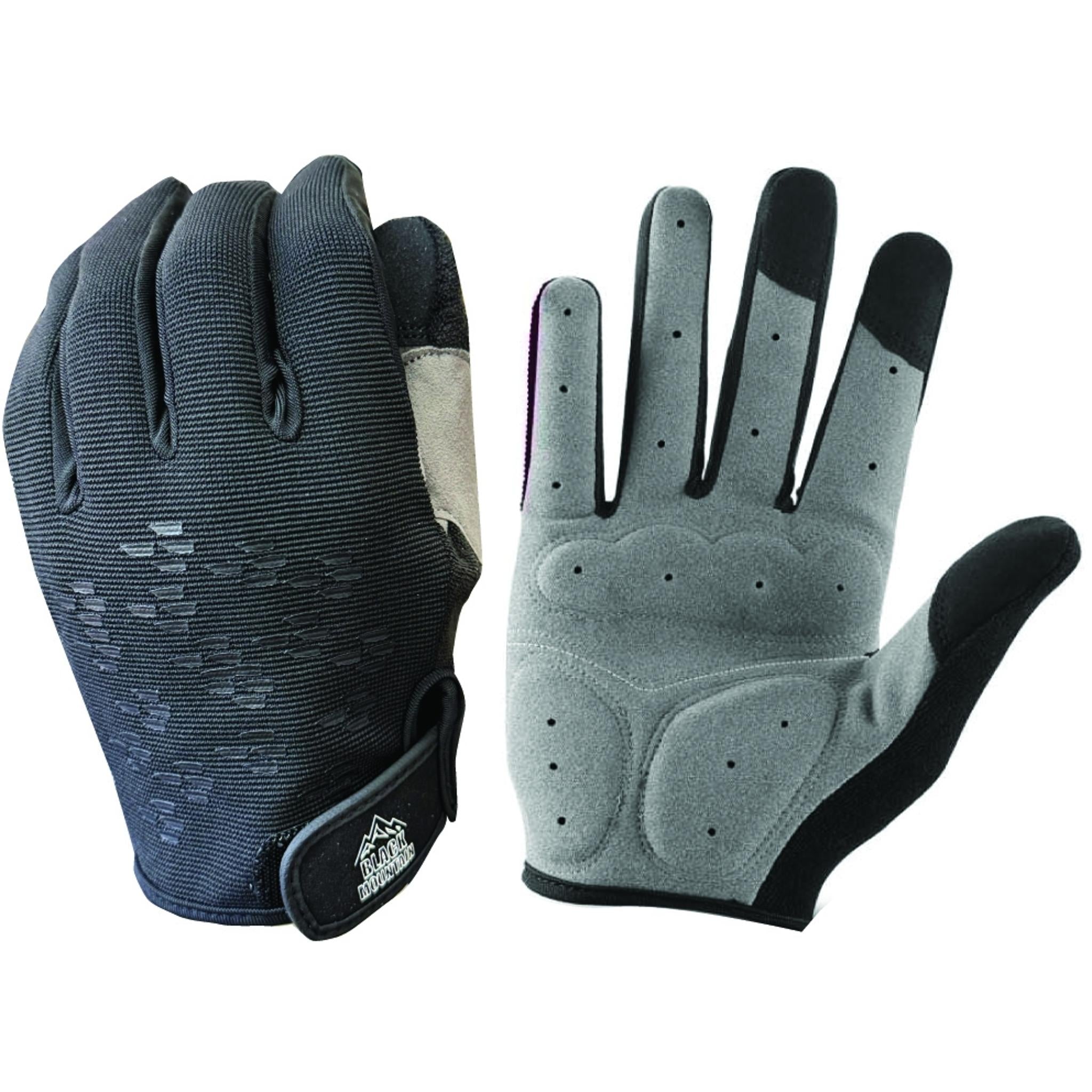 Black Mountain Shadow Trail MTB Gloves Black