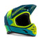 Bluegrass Intox Full Face Helmet Petrol Blue/Fluro Yellow