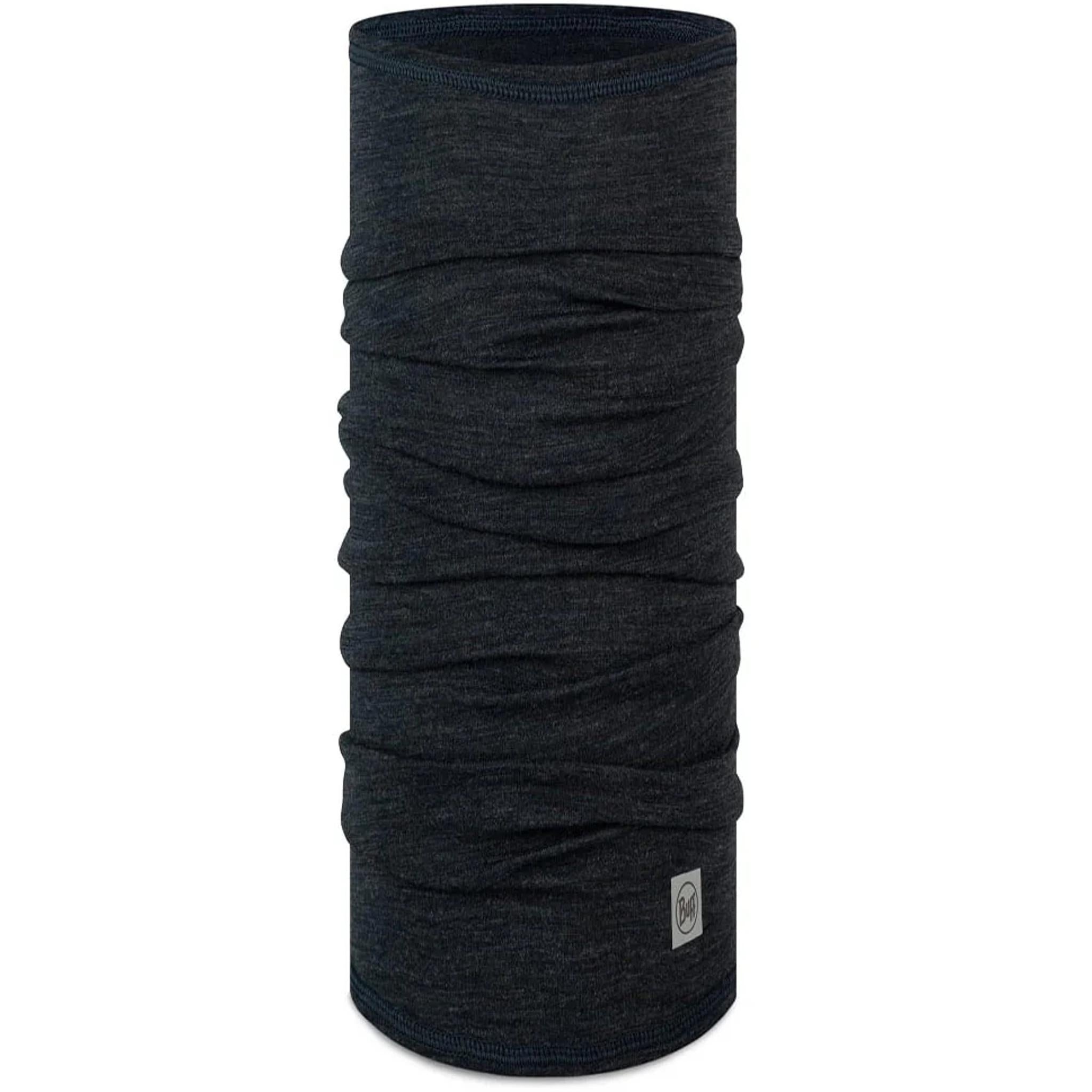 Buff Lightweight Merino Wool Neck Warmer UNI Solid Night Blue