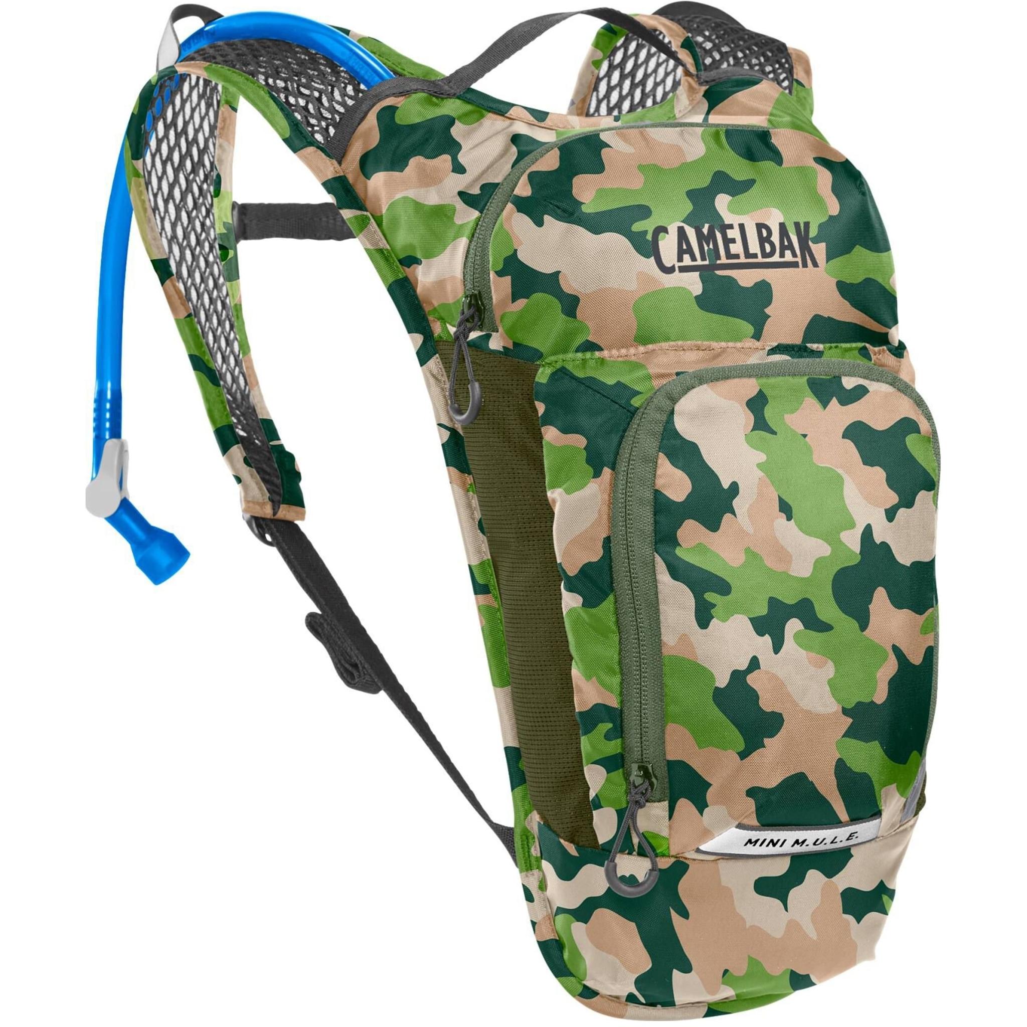 Camelbak Mini M.U.L.E. Kids Hydration Pack with Crux 5L (1.5L Bladder) Camo