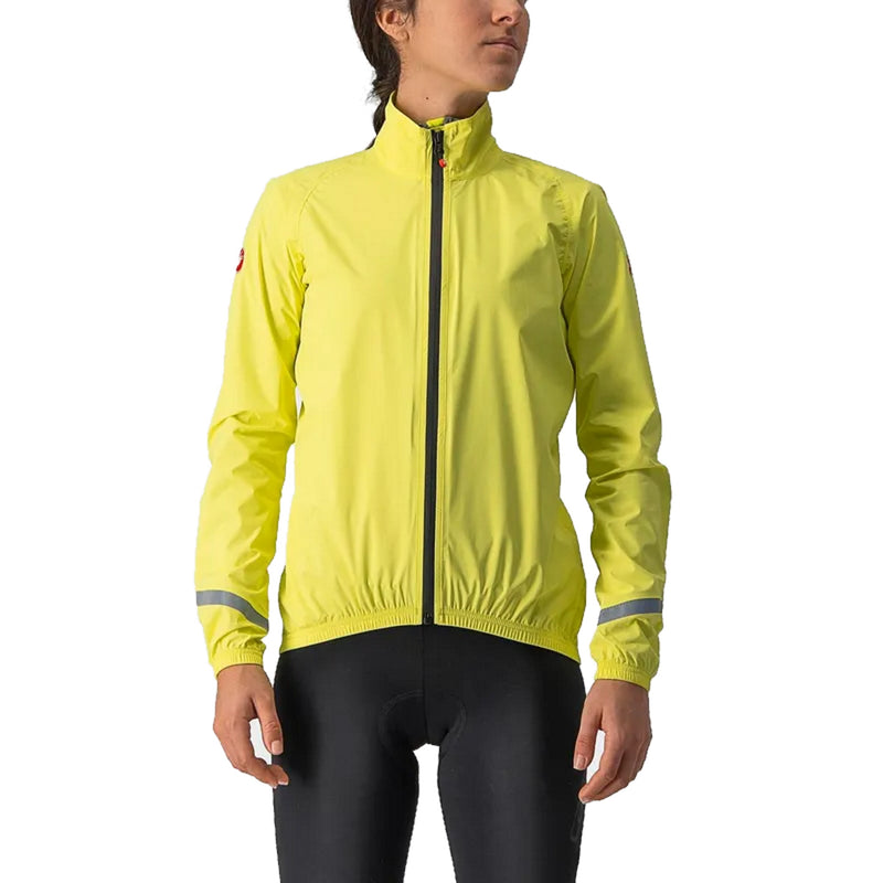 Castelli Emergency 2 Women's Rain Jacket Brilliant Yellow