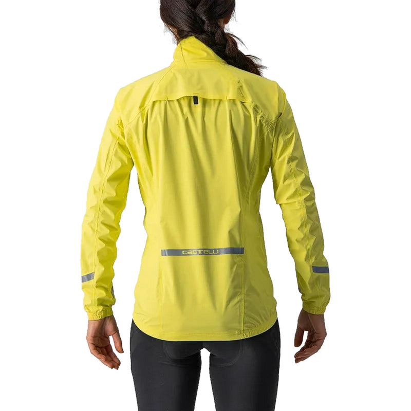 Castelli Emergency 2 Women's Rain Jacket Brilliant Yellow