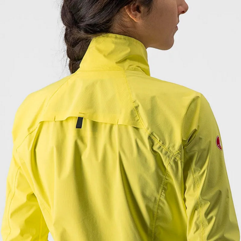Castelli Emergency 2 Women's Rain Jacket Brilliant Yellow
