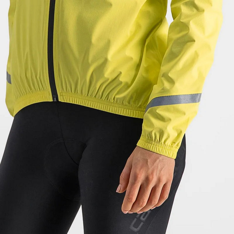 Castelli Emergency 2 Women's Rain Jacket Brilliant Yellow