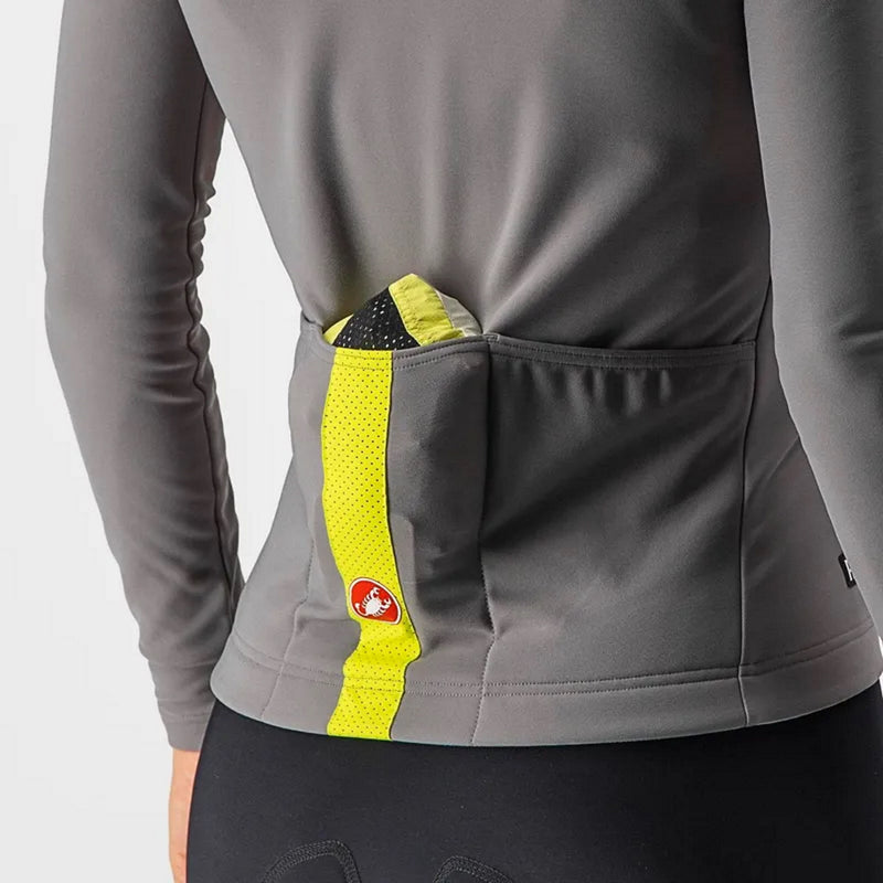 Castelli Emergency 2 Women's Rain Jacket Brilliant Yellow