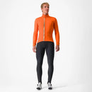 Castelli Entrata Men's Mid-Weight Jacket Orange/Red