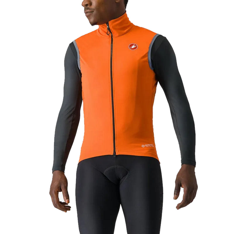 Castelli Men's Perfetto Ros 2 Vest Red/Orange